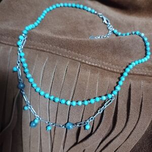 Vintage Silpada 2 Tier Necklace.